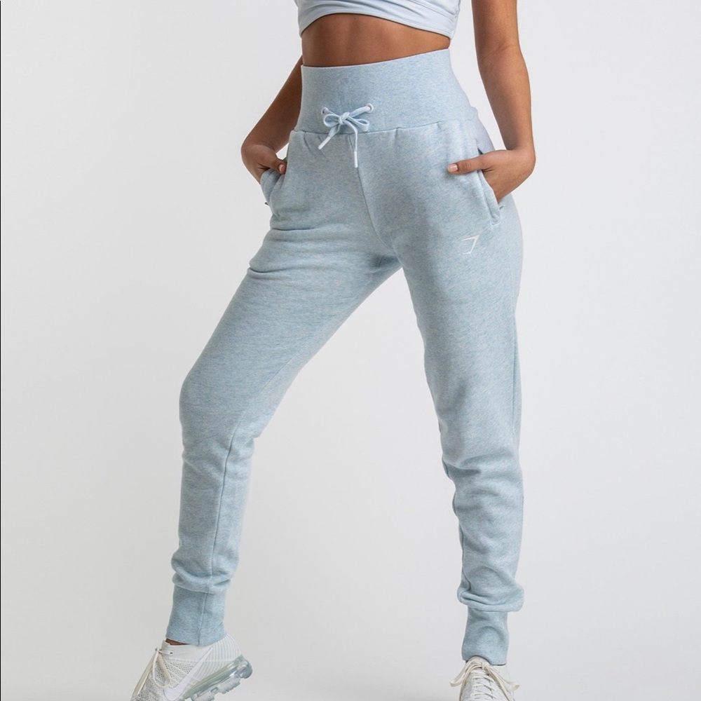 XS ice blue joggers